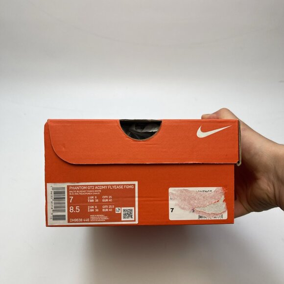 Nike Phantom GT2 Academy Flyease FG/MG Soccer Cleats Blue Sz 7 US DH9638-446 - Picture 9 of 9